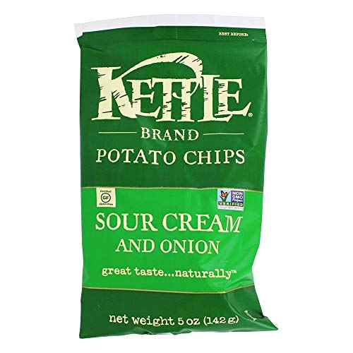 Kettle Foods Chip Potato Sour Cream &Amp; Onion, 5 Oz