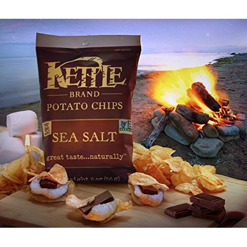 Kettle Brand Natural Gourmet Potato Chips With Sea Salt, 5 Oz