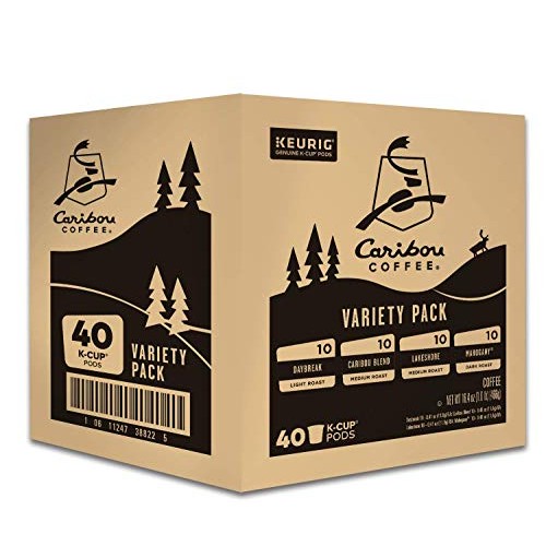 Keurig Caribou Coffee Favorites Variety Pack, Single-Serve Coffe