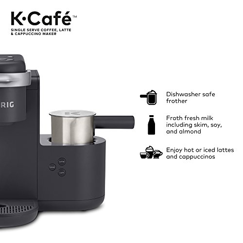 Keurig K-Cafe Coffee Maker, Single Serve K-Cup Pod Coffee, Latte