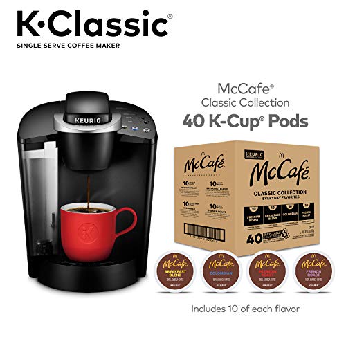 Keurig K-Classic Coffee Maker With Mccafé Classic Collection Var