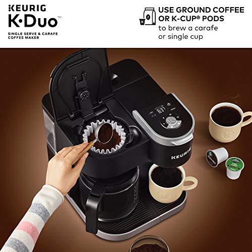 Keurig K-Duo Coffee Maker, Single Serve and 12-Cup Carafe Drip C...