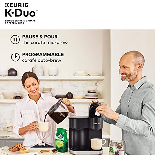 Keurig K-Duo Coffee Maker, Single Serve and 12-Cup Carafe Drip C...