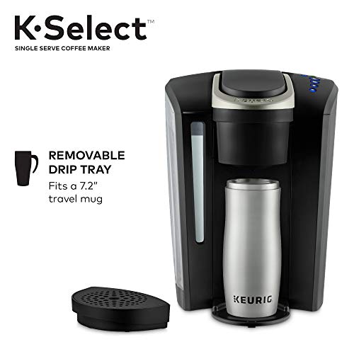 Keurig K-Select Coffee Maker, Single Serve K-Cup Pod Coffee Brew