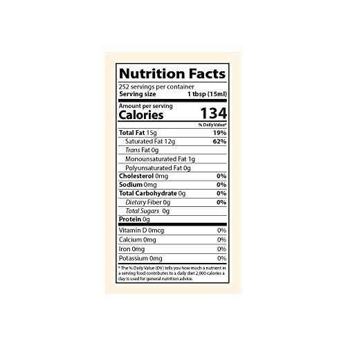 Kevala Organic Coconut Oil , 128 Fl Oz