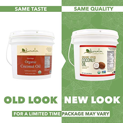 Kevala Organic Coconut Oil , 128 Fl Oz