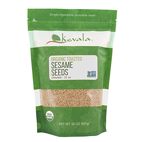Kevala Organic Toasted Sesame Seeds 2Lbs