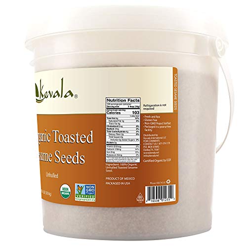 Kevala Toasted Sesame Seeds, 4 Pound