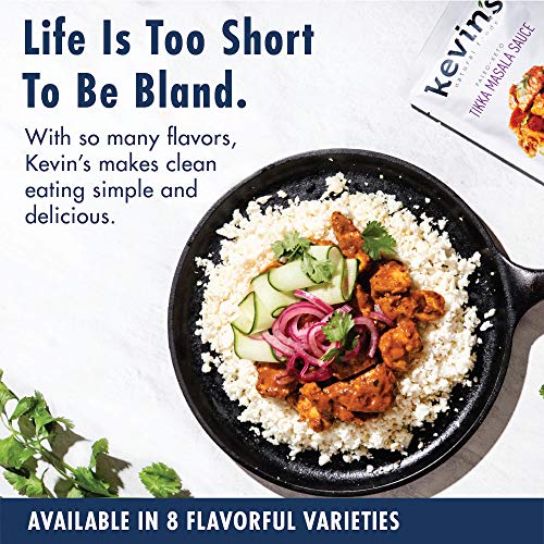 Kevins Natural Foods Tikka Masala Sauce - Keto And Paleo Simmer