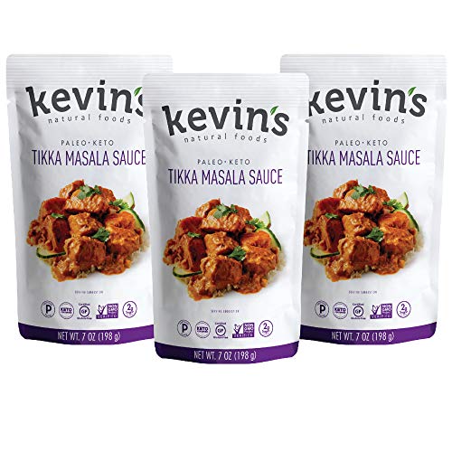Kevins Natural Foods Tikka Masala Sauce - Keto And Paleo Simmer