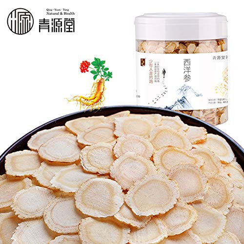 正宗american Ginseng西洋参切片含片花旗参片泡茶渗片正品80G