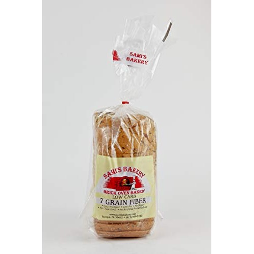Samis Locarb 7-Grain Fiber Bread 2G Net Carb Keto Bread