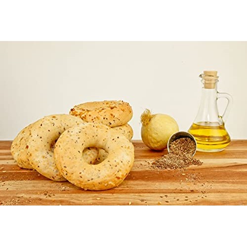 Samis Bakery Millet & Flax Onion Bagel