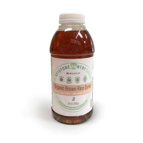 Keystone Pantry Organic Brown Rice Syrup 23 Oz Bottle Certified
