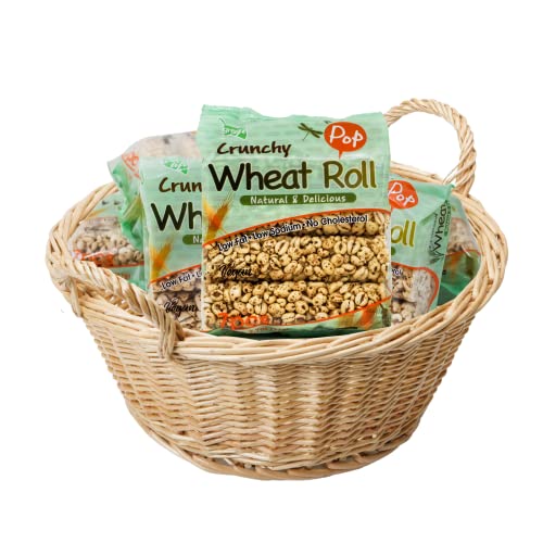 SW Greenlife Crunchy Wheat Roll Snack 2.7oz 8pk