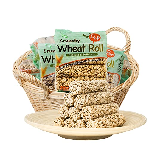 SW Greenlife Crunchy Wheat Roll Snack 2.7oz 8pk