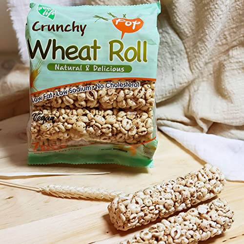 SW Greenlife Crunchy Wheat Roll Snack 2.7oz 8pk