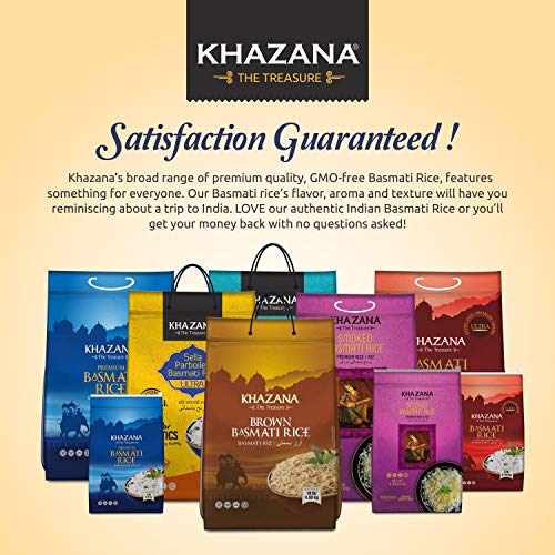 Khazana Premium Ultra Extra Long Basmati Rice - 10Lb Resealable