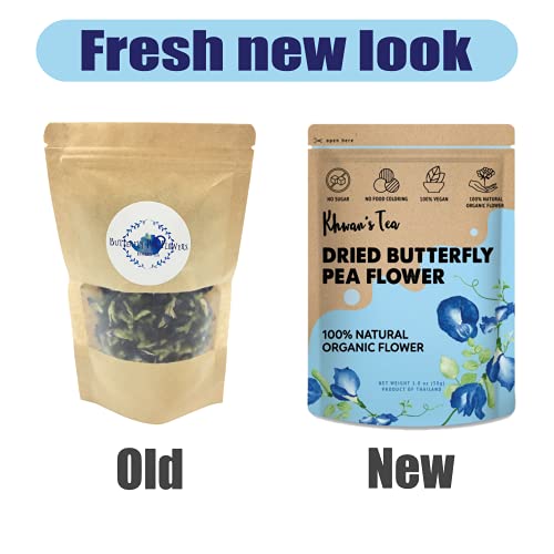 Pure Dried Butterfly Pea Flowers Blue Tea Clitoria Flower Herbal
