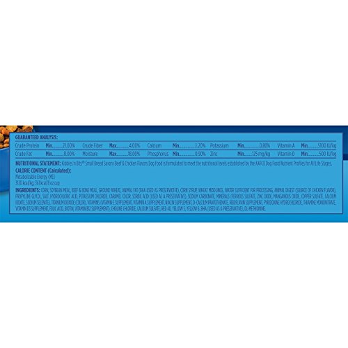 Kibbles N Bits Small Breed Mini Bits Savory Beef &Amp; Chicken Flav