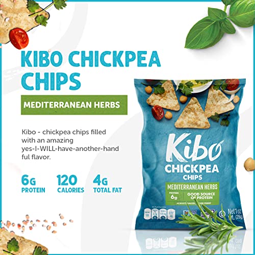Kibo Chickpea Chips - Gluten Free And Plant-Based, Non-Gmo, Kosh