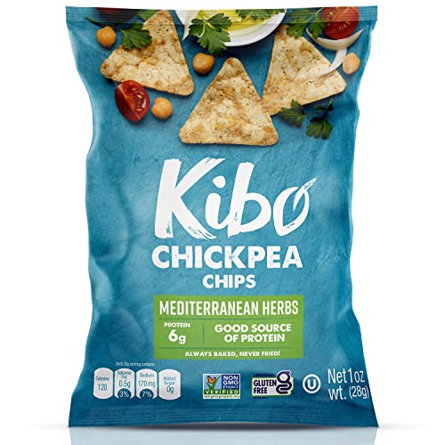 Kibo Chickpea Chips - Gluten Free And Plant-Based, Non-Gmo, Kosh