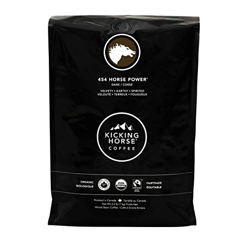 Kicking Horse Coffee, 454 Horse Power, Dark Roast, Whole Bean, 2