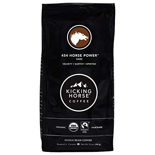 Kicking Horse Coffee, 454 Horse Power, Dark Roast, Whole Bean, 1