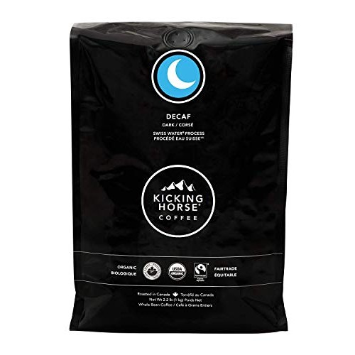 Kicking Horse Coffee, Decaf, Swiss Water Process, Dark Roast, Wh