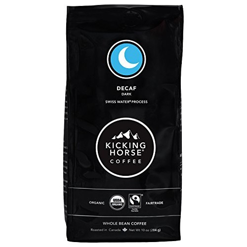 Kicking Horse Coffee, Decaf, Swiss Water Process, Dark Roast, Wh