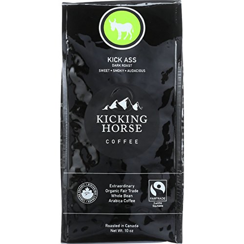 Kicking Horse Coffee - Organic - Whole Bean - Kick Ass - Dark Ro