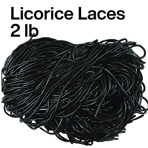 Kicko Licorice Laces Variety Pack - Black, Rainbow, And Strawber