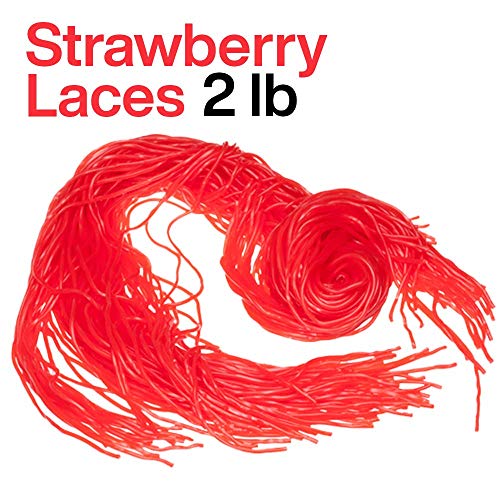 Kicko Licorice Laces Variety Pack - Black, Rainbow, And Strawber