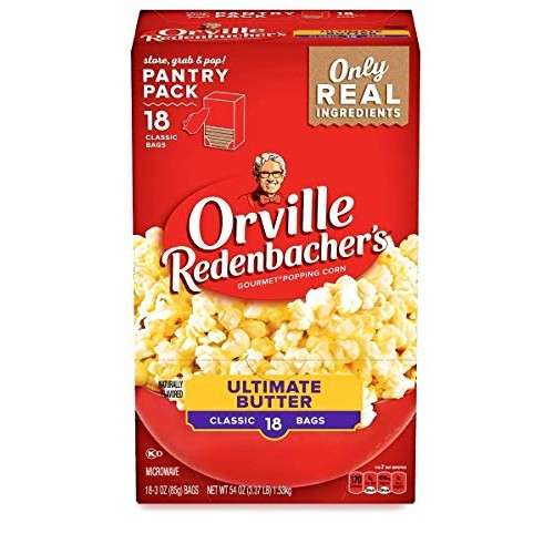 Orville Redenbachers Ultimate Butter Microwave Popcorn 3 Oz C