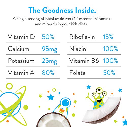 Kidsluv Vitamin Enhanced Drinks, Pack Of 16, Starstruck Coconut, Kidsluv Vitamin Enhanced Drinks, Pack Of 16, Starstruck Coconut,