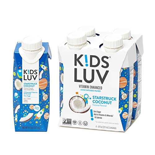 Kidsluv Vitamin Enhanced Drinks, Pack Of 16, Starstruck Coconut, Kidsluv Vitamin Enhanced Drinks, Pack Of 16, Starstruck Coconut,