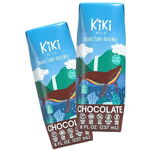 Chocolate Kiki Milk, Organic, Plant Based, Gum Free, GMO Free, D...
