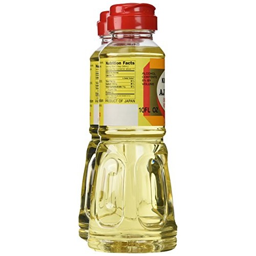 Aji-Mirin, Japanese Sweet Cooking Rice Wine - 10 Oz X 2 Bottles