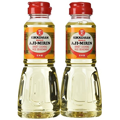 Aji-Mirin, Japanese Sweet Cooking Rice Wine - 10 Oz X 2 Bottles