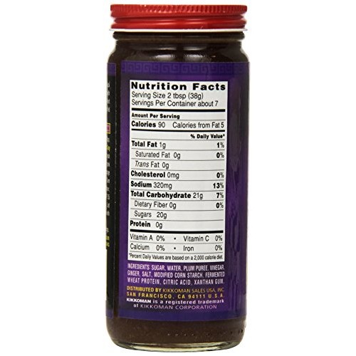 Kikkoman Plum Sauce, 9.3 Ounce Pack Of 6