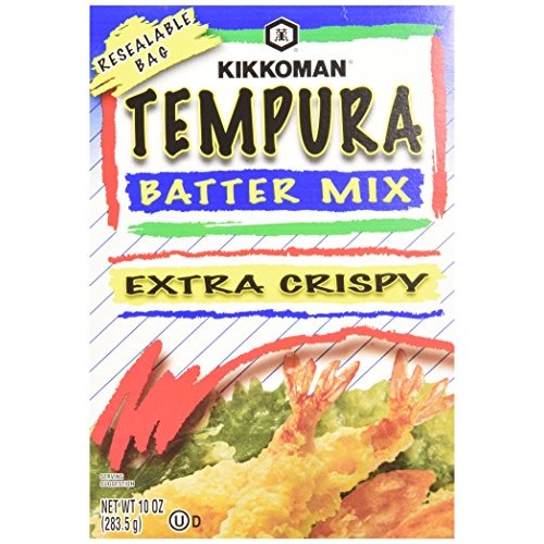 Kikkoman Tempura Batter Mix, 10-Ounce Pack Of 6