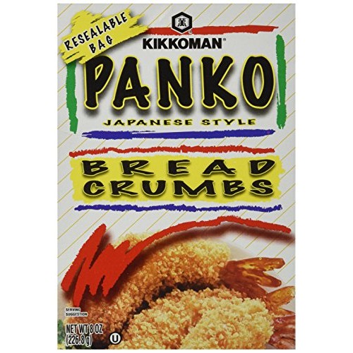 Kikkoman Panko Bread Crumbs Japanese Style 8Oz Pack Of 2
