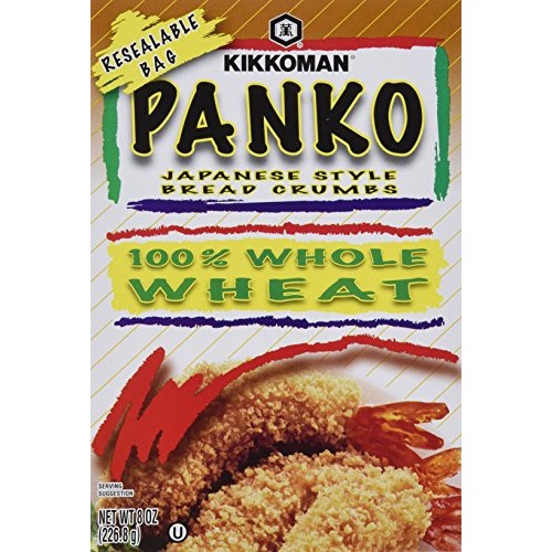 Kikkoman Panko Japanese Style Bread Crumbs Whole Wheat Pack Of 4