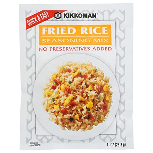 Kikkoman Fried Rice Seasoning Mix, 1-Ounce Pack Pack Of 24