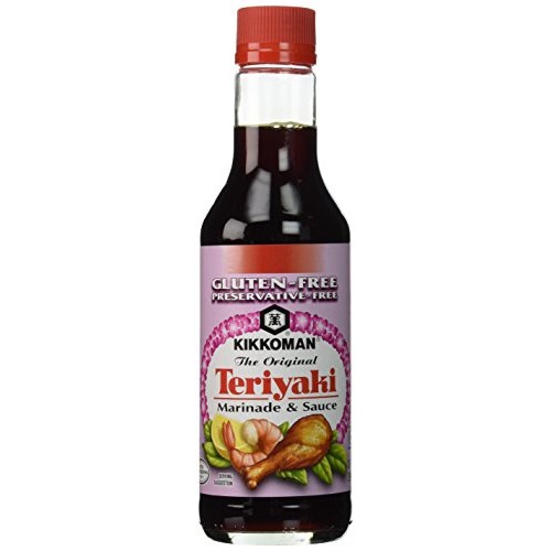 Kikkoman Gluten Free Teriyaki Sauce, 10 Ounce, One Pack Kikkoman Gluten Free Teriyaki Sauce, 10 Ounce, One Pack