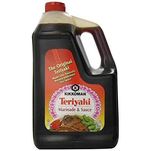 Kikkoman Marinade And Sauce, Teriyaki, 128 Ounce