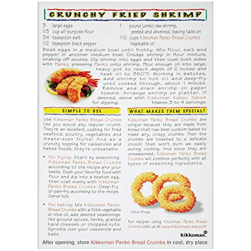 Kikkoman Panko Bread Crumbs, 8Oz Box 6 Pack