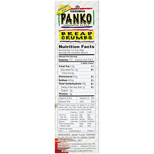 Kikkoman Panko Bread Crumbs, 8Oz Box 6 Pack