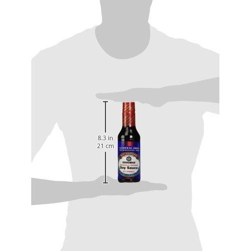 Kikkoman Soy Sauce, Gluten Free, 10 Oz