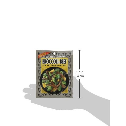 Kikkoman Stir Fry Seasoning Mix, Broccoli And Beef, 1-Ounce Pack
